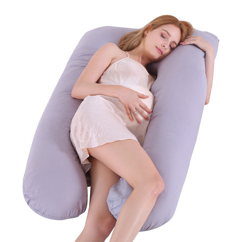 Summer Sleeping Support Pillow For Pregnant Women U Shape Maternity Pillows Pregnancy Ice Silk - MAXXLIFE ONLINE STORE