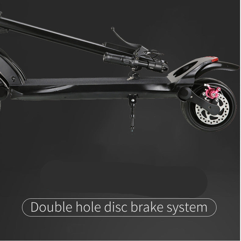 Double Drive Folding Scooter With Wide Tires - MAXXLIFE ONLINE STORE