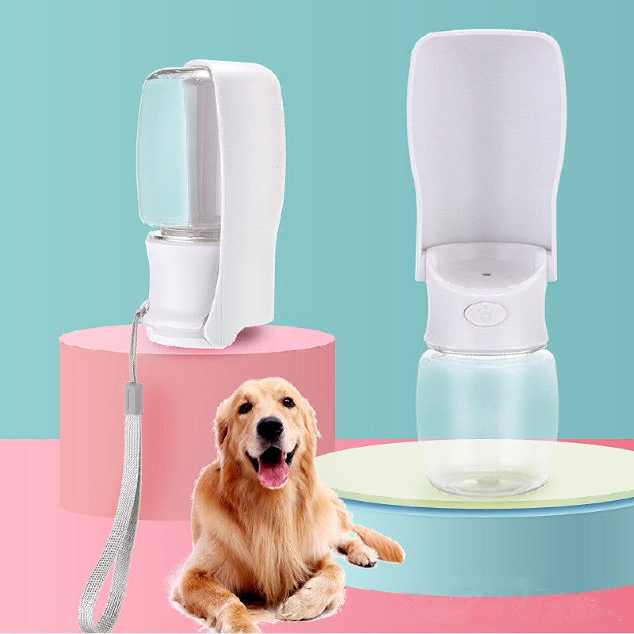 Dog Portable Water Bottle Foldable Pet Water Dispenser Pet Products - MAXXLIFE ONLINE STORE