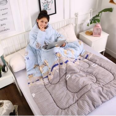 Winter Lazy Quilt with Sleeves - MAXXLIFE ONLINE STORE