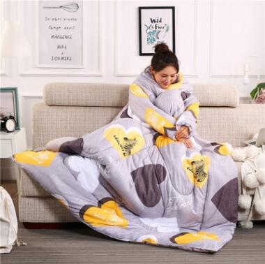 Winter Lazy Quilt with Sleeves - MAXXLIFE ONLINE STORE