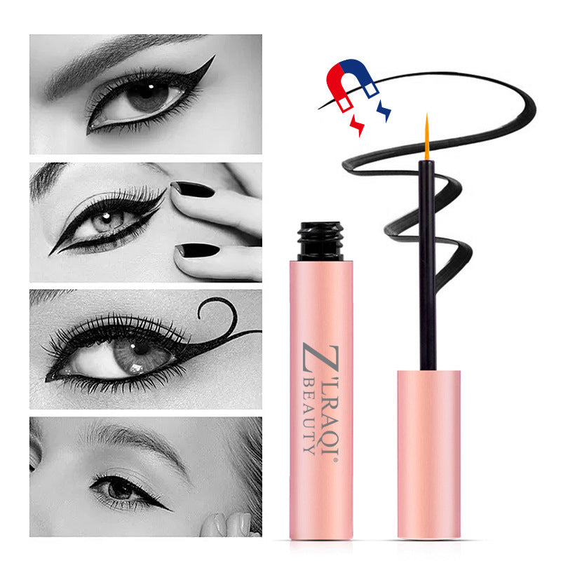 Beauty Magnetic Eyeliner Round Tube Liquid Eyeliner - MAXXLIFE ONLINE STORE