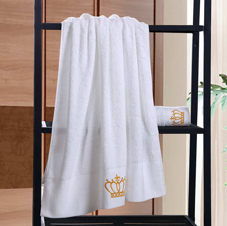 Cotton gift towel custom embroidery boutique hotel hotel sauna large bath towel - MAXXLIFE ONLINE STORE