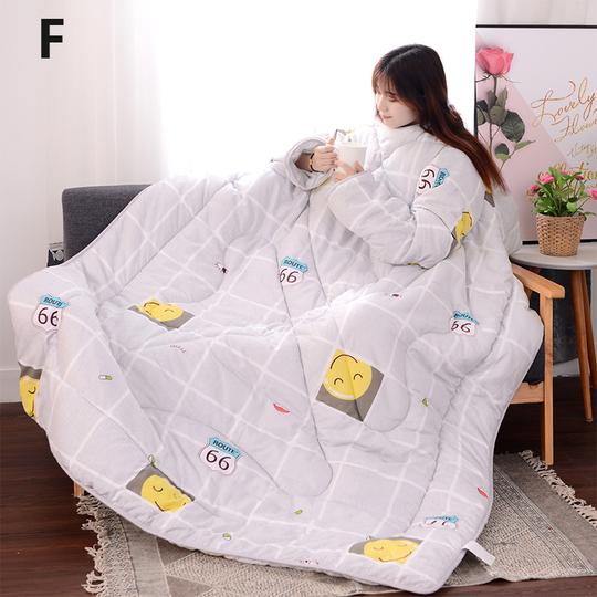 Winter Lazy Quilt with Sleeves - MAXXLIFE ONLINE STORE