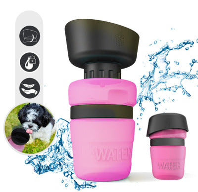 Pet Outdoor Foldable Bottle Dog Travel Water Bottle Dog Water Dispenser - MAXXLIFE ONLINE STORE