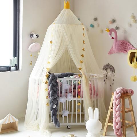 Children's Mosquito Net Baby Crown Army Mesh Bed Tent Tent   Star Ornaments - MAXXLIFE ONLINE STORE