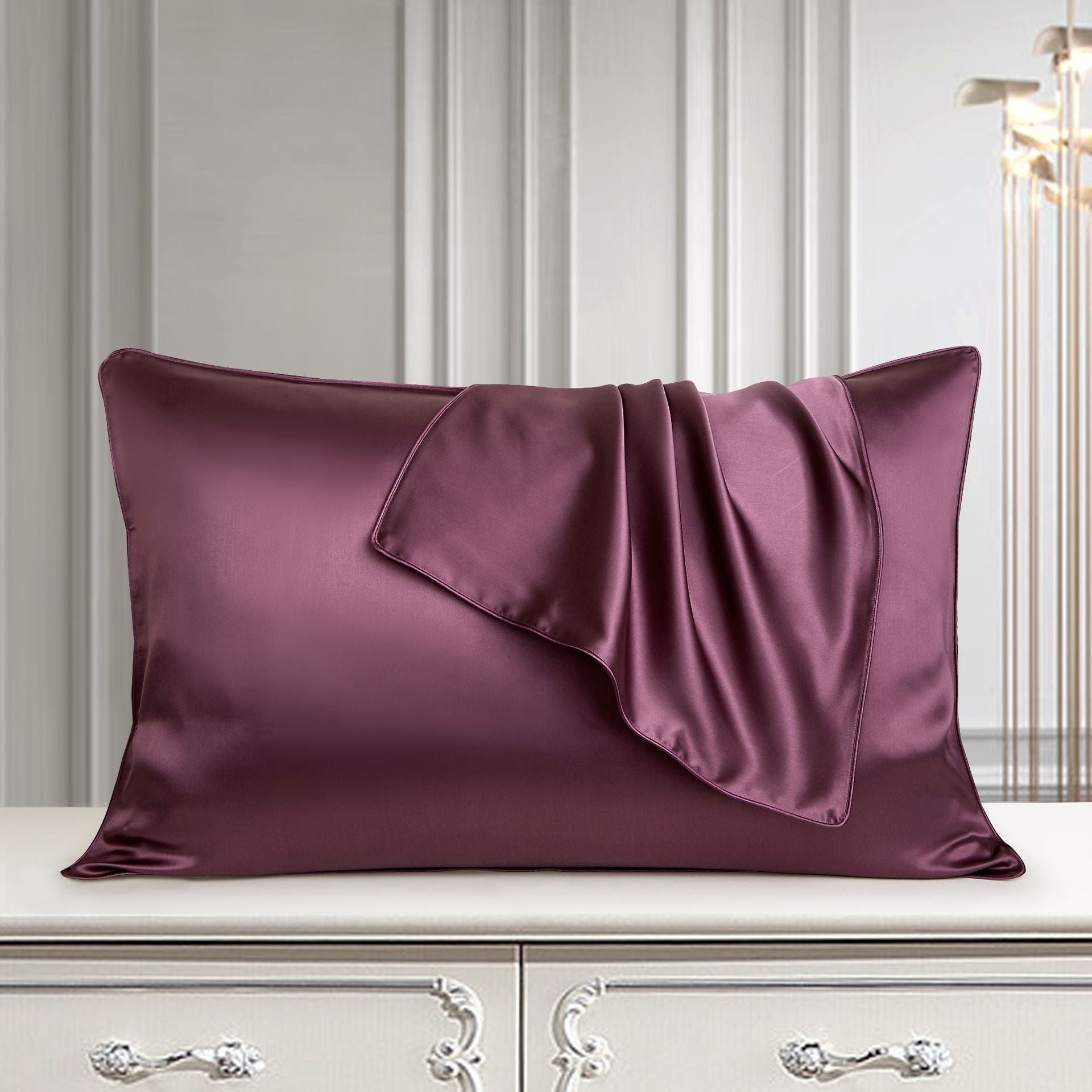 Silk Pillow Case Pure Silk Pillowcase Real Silk Pillowcase Natural Silk Pillowcase - MAXXLIFE ONLINE STORE