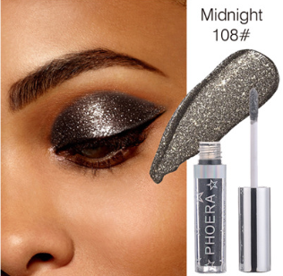 PHOERA Magnificent Metals Glitter and Glow Liquid Eyeshadow 12 Colors - MAXXLIFE ONLINE STORE