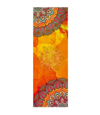 Beautiful Pattern Print New Yoga Towel Sweat Anti-skid Portable Gym Blanket Exercise Yoga Mat Towel Pilates Towel Yoga Mat Cover - MAXXLIFE ONLINE STORE