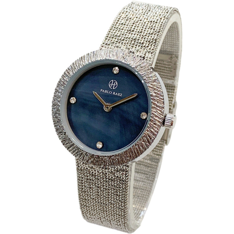 Fashionable And Trendy Mid-vintage Style Ladies' Steel Band Watch - MAXXLIFE ONLINE STORE