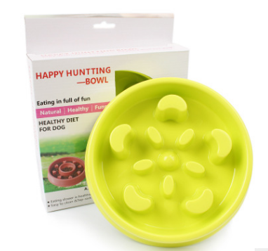 Anti-choke Bowl Plastic Dog Bowl Healthy Feeder - MAXXLIFE ONLINE STORE