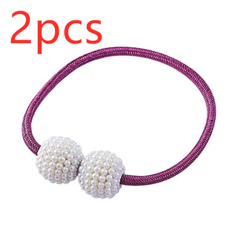 Magnetic Curtain Tiebacks Pearl Beads - MAXXLIFE ONLINE STORE