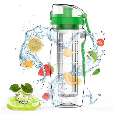 Free Fruit Infuser Juice Shaker Bottle Portable Climbing Camp Bottle - MAXXLIFE ONLINE STORE