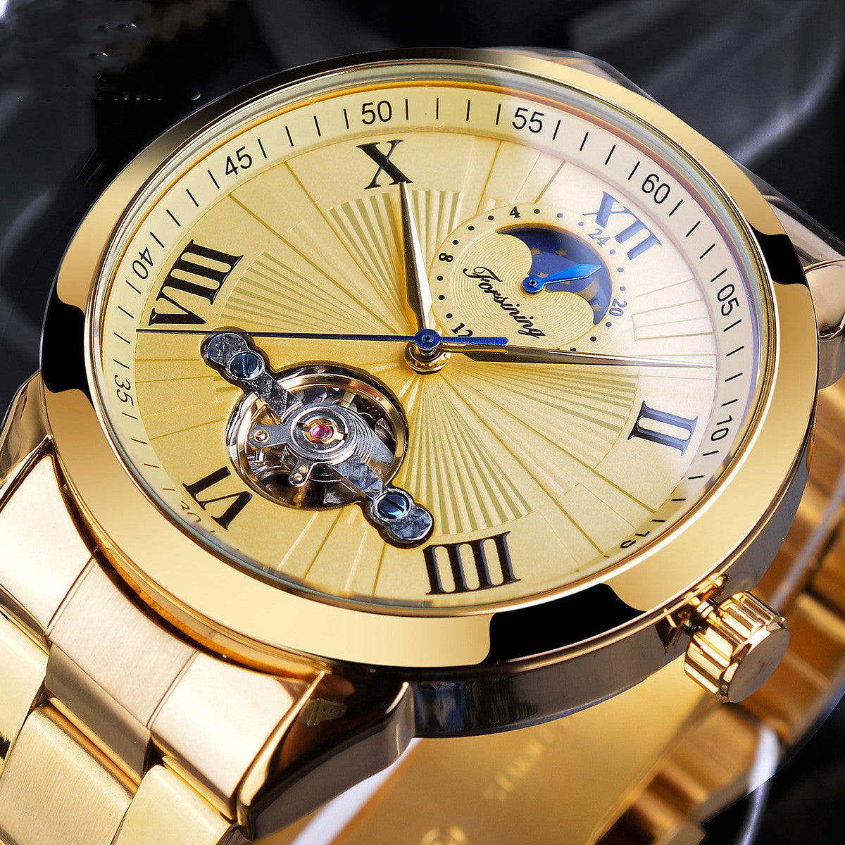 Fashion Casual Waterproof Automatic Mechanical Watch - MAXXLIFE ONLINE STORE