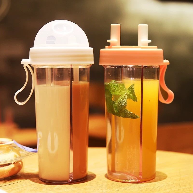 Net Red Water Cup Double Drink Cup Water Bottle Kitchen Gadgets - MAXXLIFE ONLINE STORE