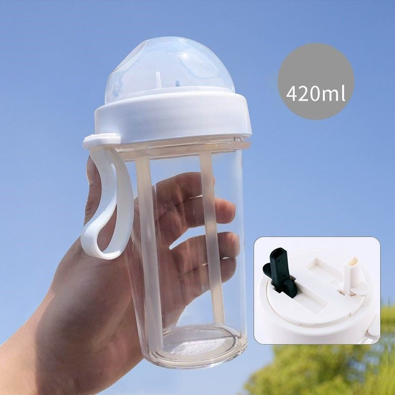 Net Red Water Cup Double Drink Cup Water Bottle Kitchen Gadgets - MAXXLIFE ONLINE STORE