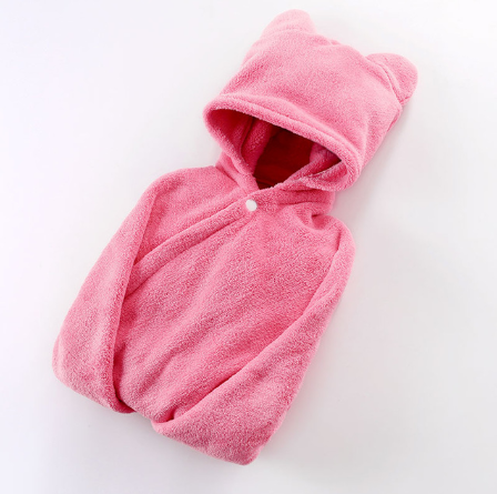 Cotton baby care hooded bath towel - MAXXLIFE ONLINE STORE