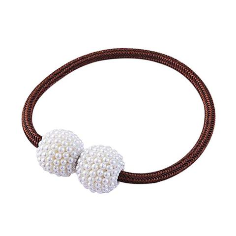 Magnetic Curtain Tiebacks Pearl Beads - MAXXLIFE ONLINE STORE