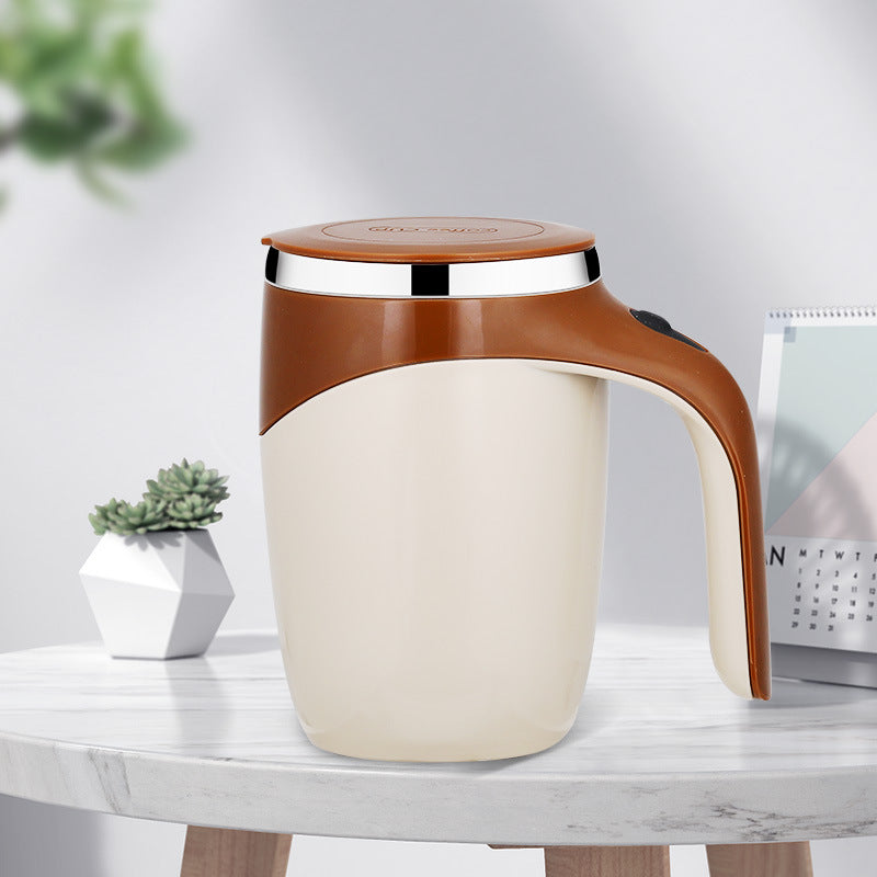 Rechargeable Model Automatic Stirring Cup Coffee Cup High Value Electric Stirring Cup Lazy Milkshake Rotating Magnetic Water Cup - MAXXLIFE ONLINE STORE