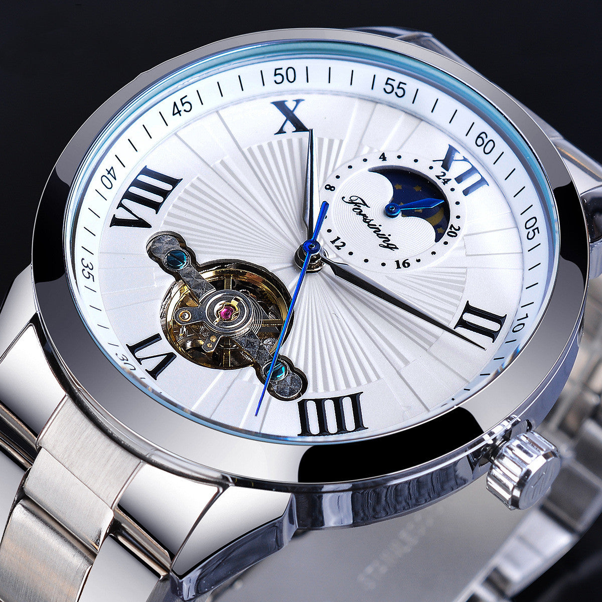 Fashion Casual Waterproof Automatic Mechanical Watch - MAXXLIFE ONLINE STORE