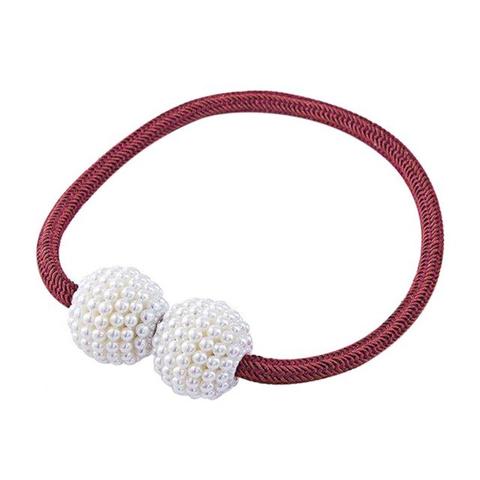 Magnetic Curtain Tiebacks Pearl Beads - MAXXLIFE ONLINE STORE