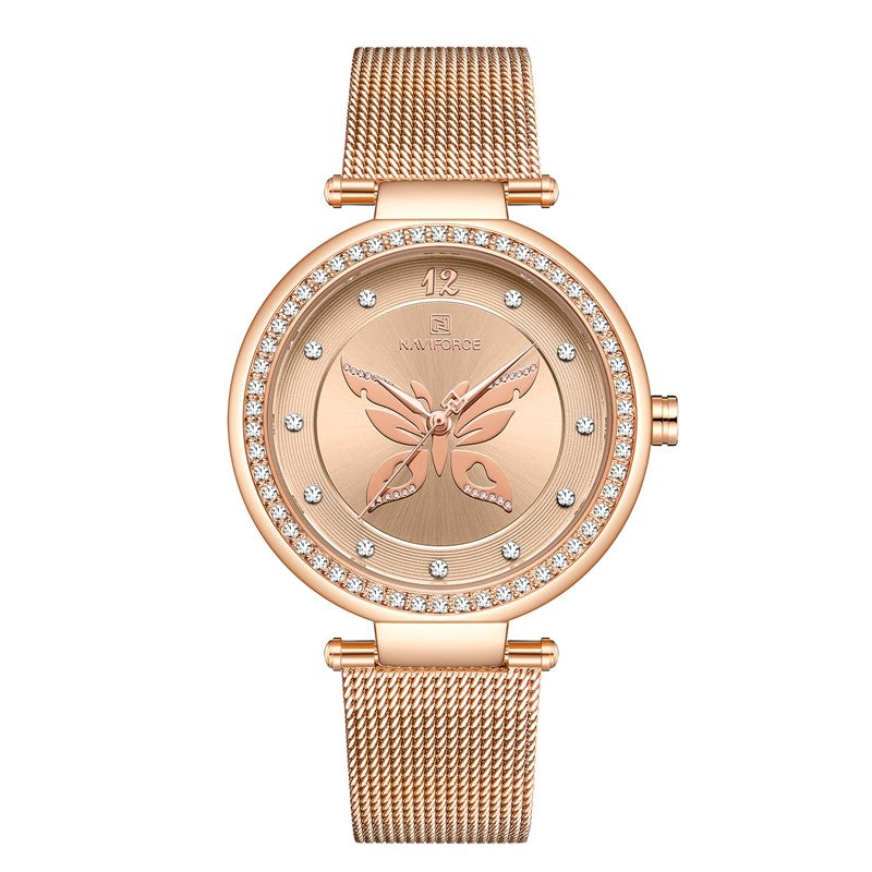 Simple Fashion Watch With Net - MAXXLIFE ONLINE STORE