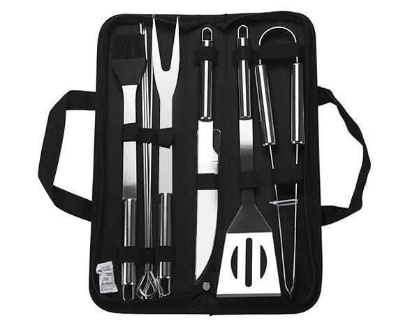 10 pieces of bbq barbecue tools outdoor baking utensils - MAXXLIFE ONLINE STORE