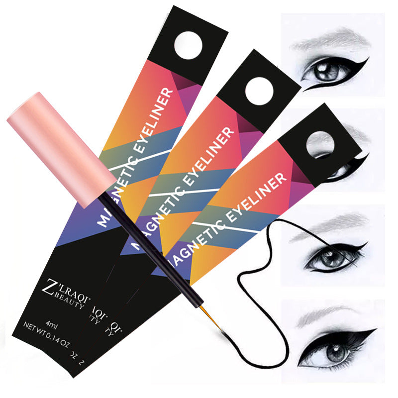 Beauty Magnetic Eyeliner Round Tube Liquid Eyeliner - MAXXLIFE ONLINE STORE