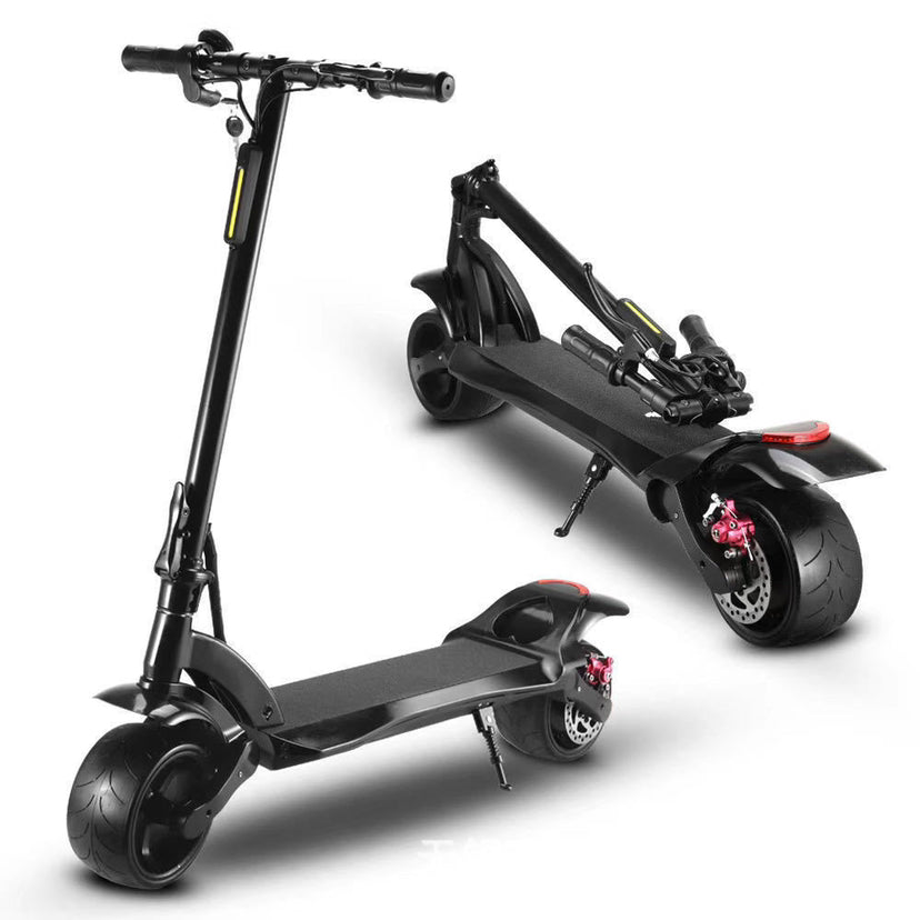 Double Drive Folding Scooter With Wide Tires - MAXXLIFE ONLINE STORE