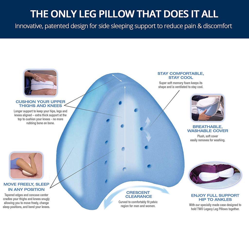 Leg Knee Pillow Slow Rebound Memory Comfortable - MAXXLIFE ONLINE STORE