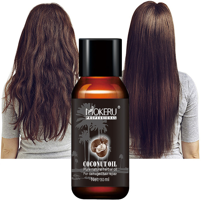 Coconut oil repair frizz repair damage hair care essence hair - MAXXLIFE ONLINE STORE