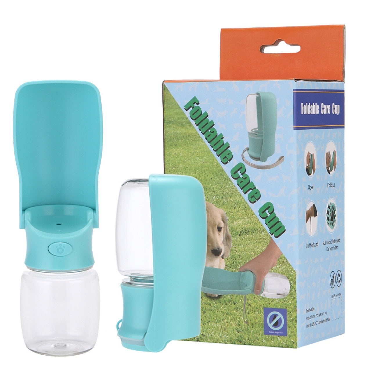 Dog Portable Water Bottle Foldable Pet Water Dispenser Pet Products - MAXXLIFE ONLINE STORE