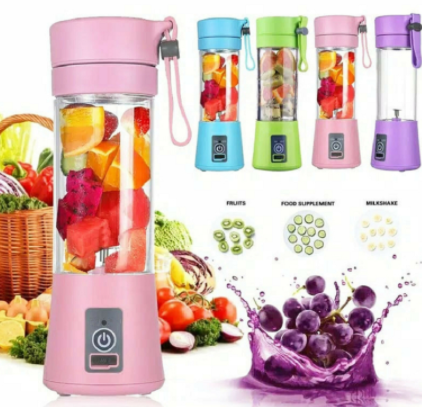 Portable Blender With USB Rechargeable Mini Kitchen Fruit Juice Mixer - MAXXLIFE ONLINE STORE