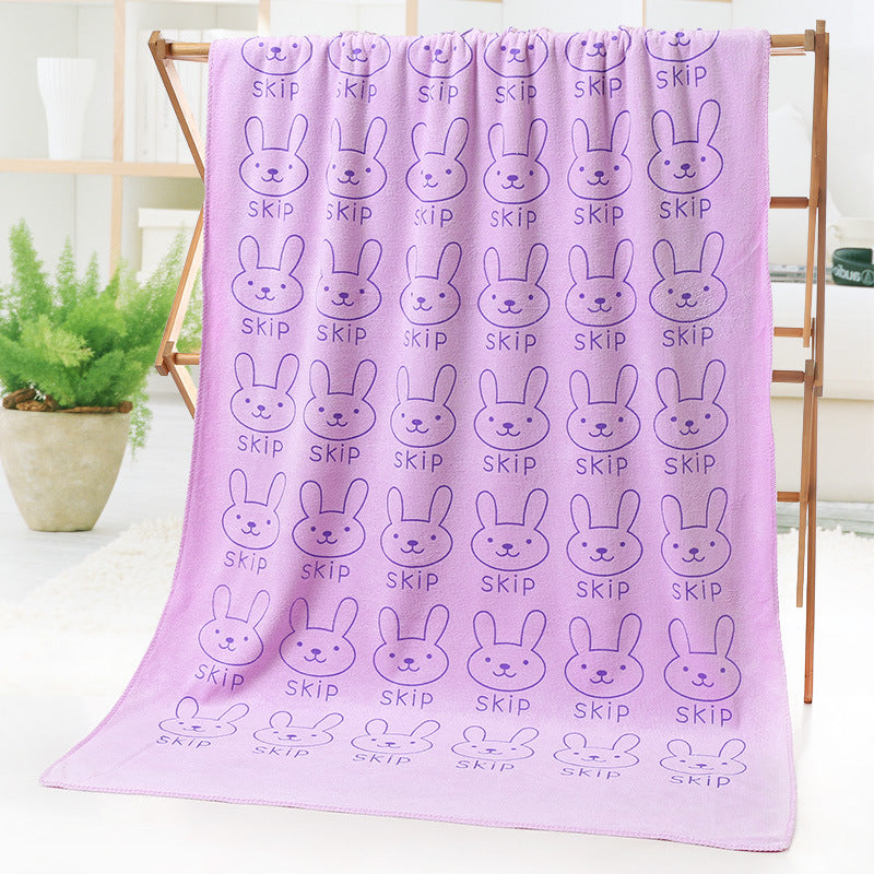 Bath towel beach towel cartoon print - MAXXLIFE ONLINE STORE