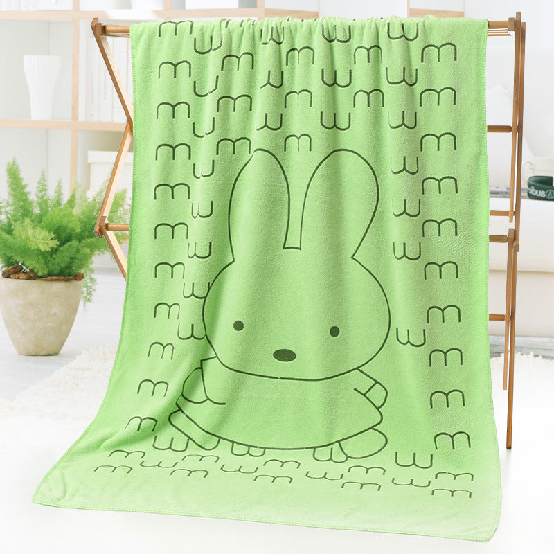 Bath towel beach towel cartoon print - MAXXLIFE ONLINE STORE