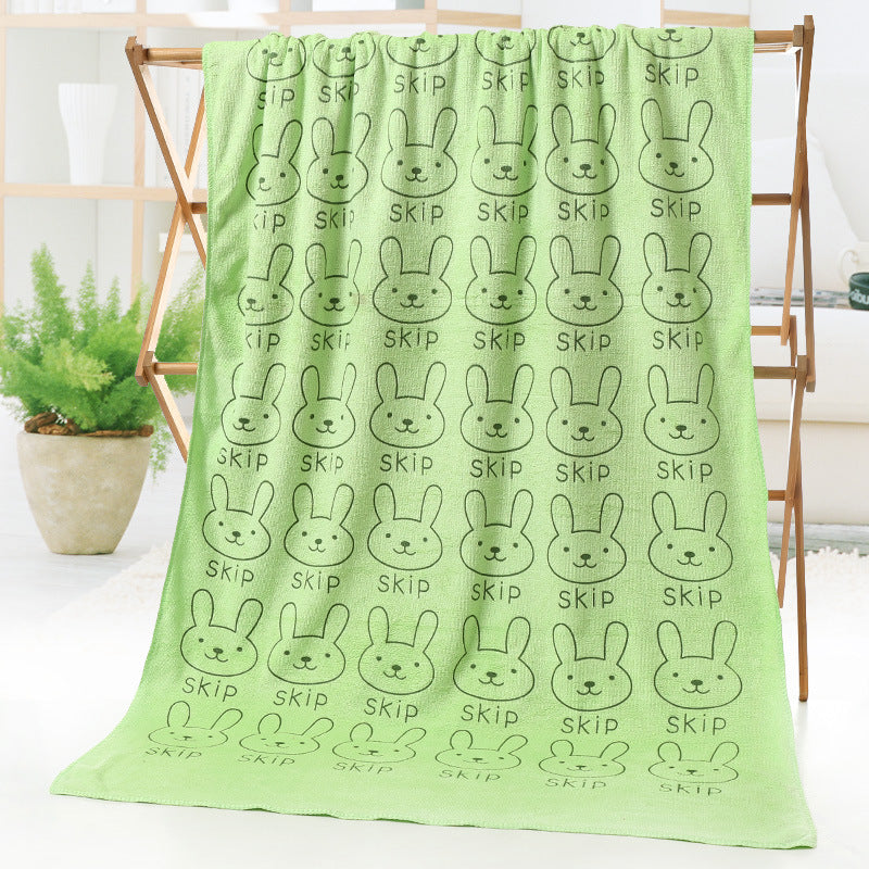 Bath towel beach towel cartoon print - MAXXLIFE ONLINE STORE