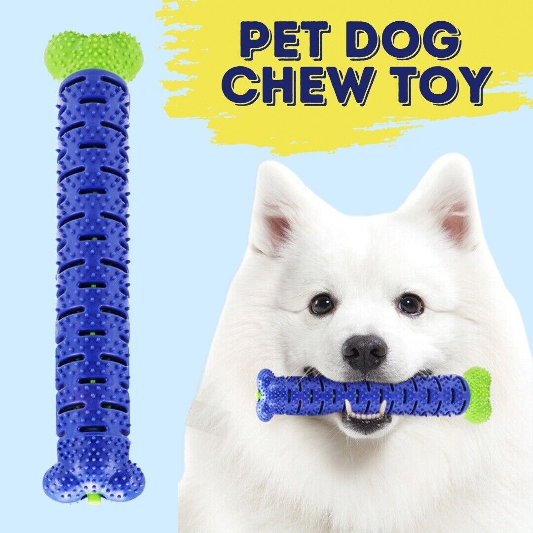 Pet Dog Chew Toys Aggressive Chewers Teeth Cleaning Oral Toothbrush Bone Brush - MAXXLIFE ONLINE STORE