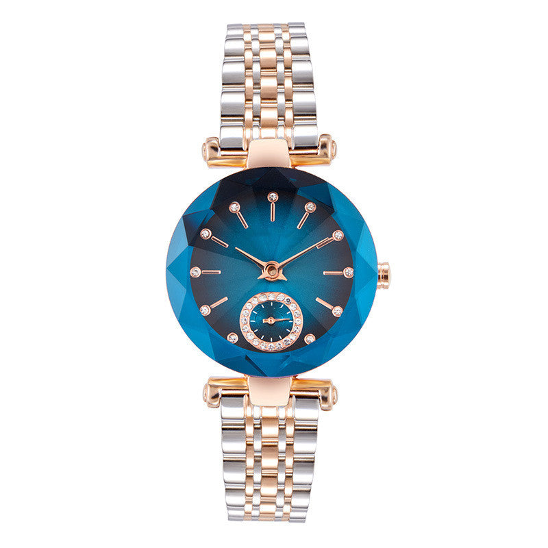 Women's Fashion Cut Two Hands Waterproof Quartz Watch - MAXXLIFE ONLINE STORE