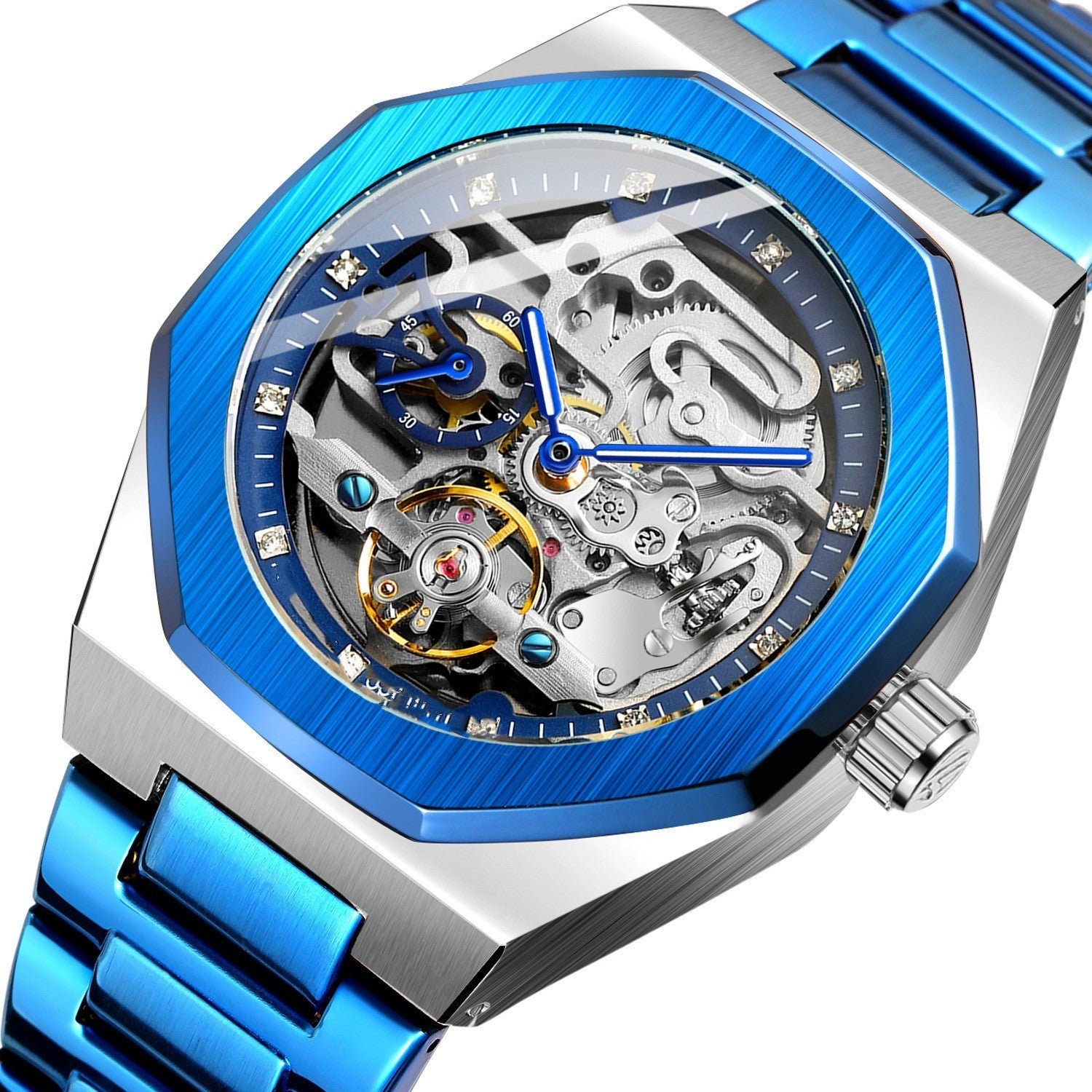 Men's Fully Automatic Mechanical Watch - MAXXLIFE ONLINE STORE