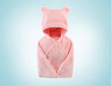 Cotton baby care hooded bath towel - MAXXLIFE ONLINE STORE