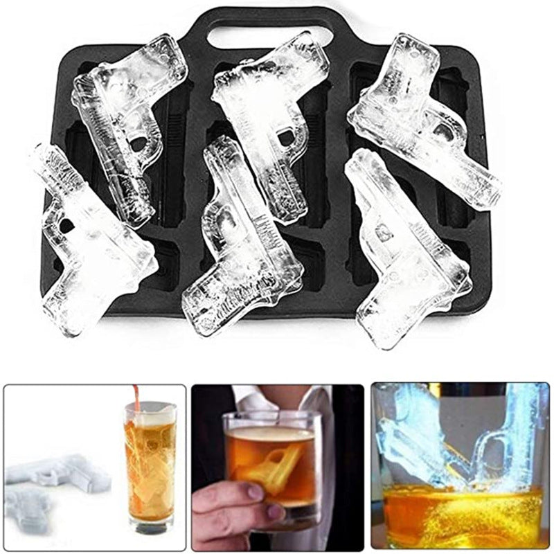 Creative 3D Skull Mold Ice Cube Tray Silicone Mold Soap Candle Moulds Sugar Craft Tools Bakeware Chocolate Moulds - MAXXLIFE ONLINE STORE