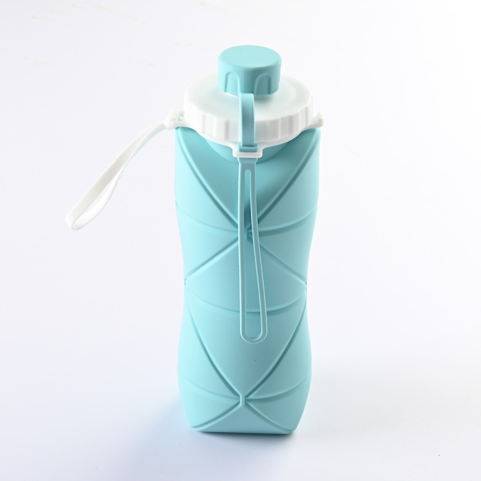 600ml Folding Silicone Water Bottle Sports Water Bottle Outdoor Travel Portable Water Cup Running Riding Camping Hiking Kettle - MAXXLIFE ONLINE STORE