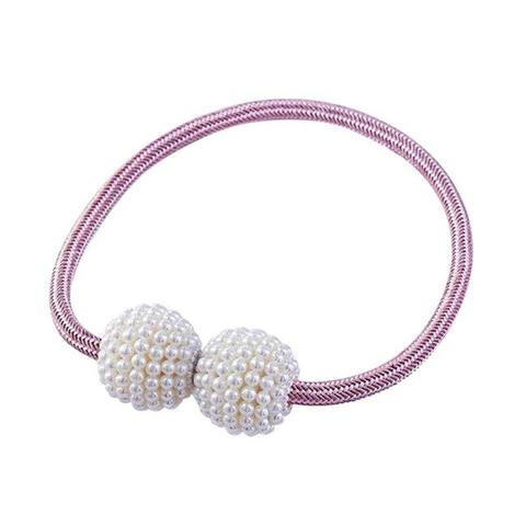 Magnetic Curtain Tiebacks Pearl Beads - MAXXLIFE ONLINE STORE