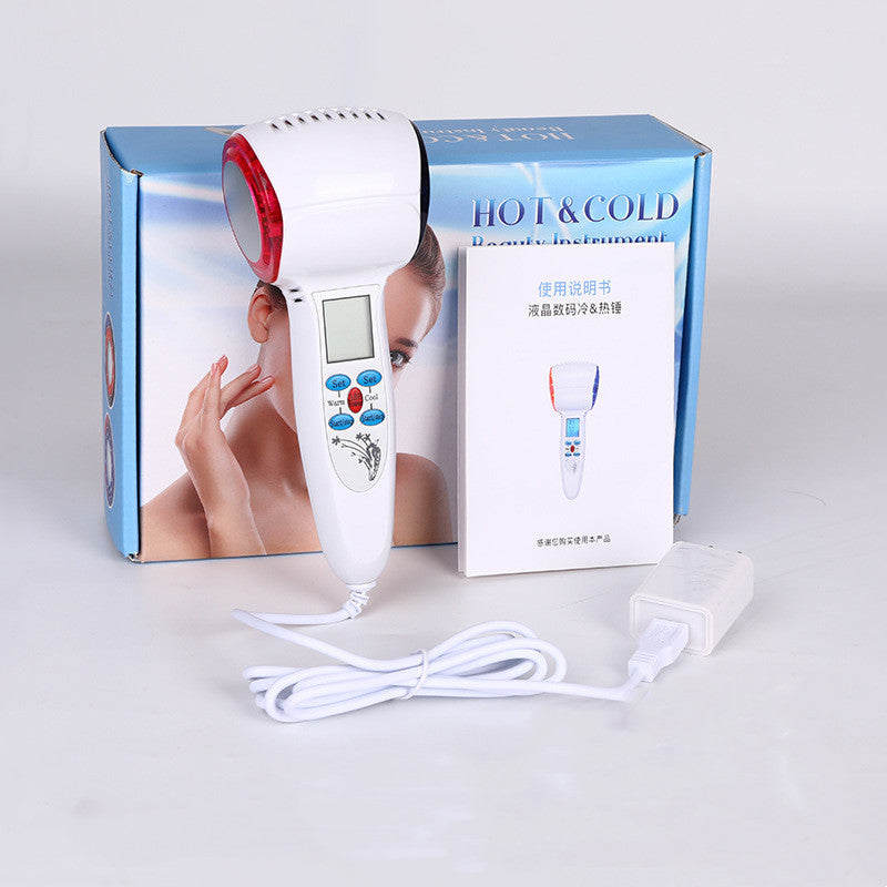 LCD Digital Blue Light Red Light Hot And Cold Beauty Introduction Instrument - MAXXLIFE ONLINE STORE