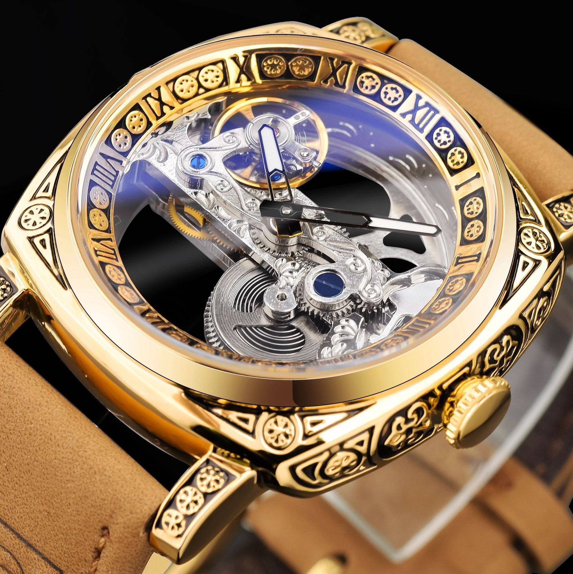 Hollow Out Automatic Mechanical Watch - MAXXLIFE ONLINE STORE