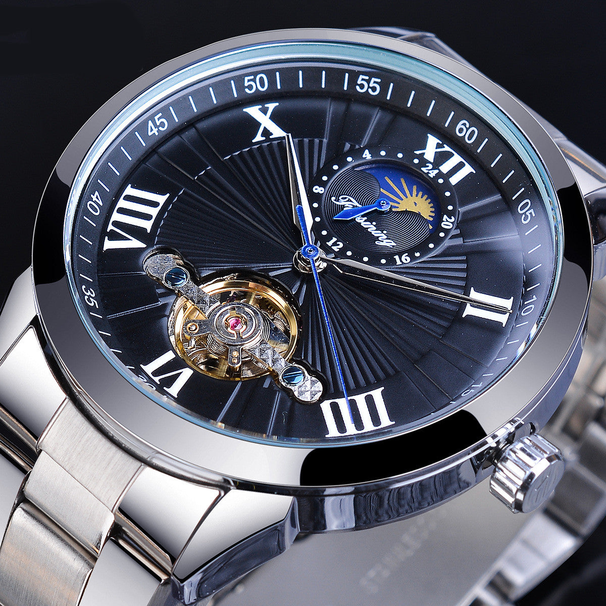 Fashion Casual Waterproof Automatic Mechanical Watch - MAXXLIFE ONLINE STORE