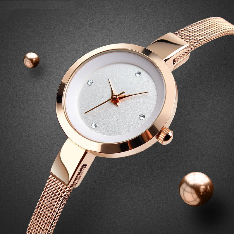 Simple And Slim Korean Version Of Business And Leisure Women's Watch - MAXXLIFE ONLINE STORE