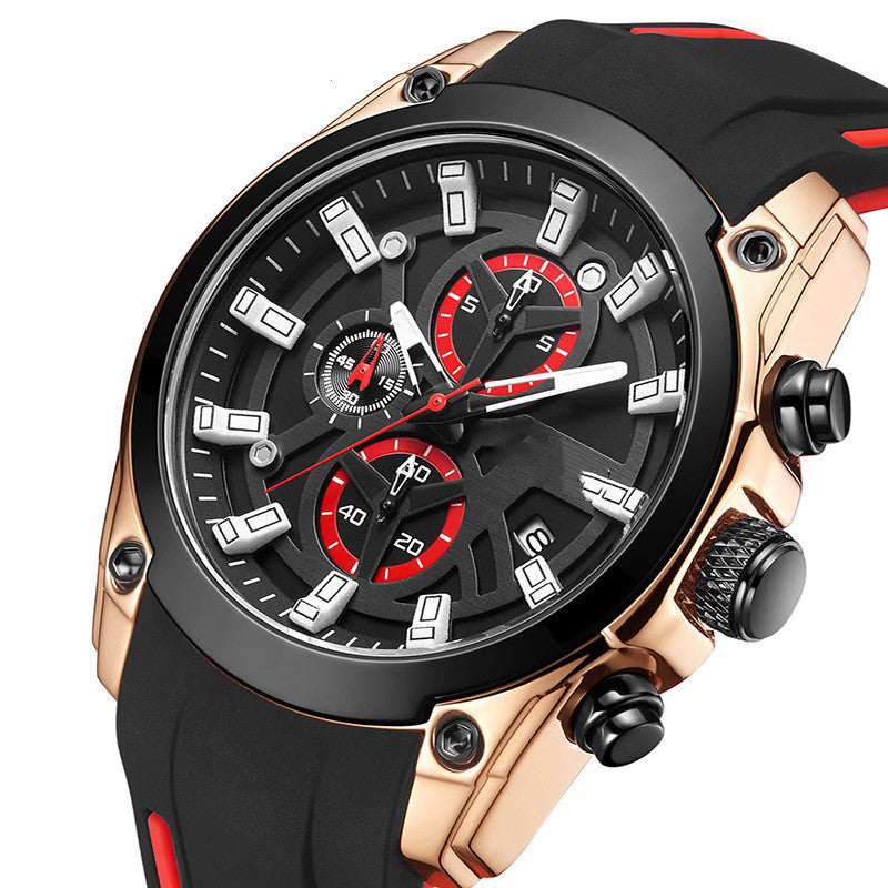 Multifunctional Sports Timing Luminous Waterproof Watch Quartz - MAXXLIFE ONLINE STORE