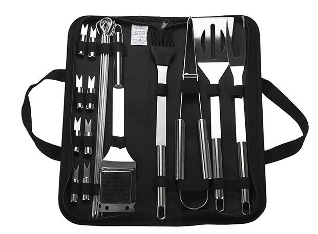 10 pieces of bbq barbecue tools outdoor baking utensils - MAXXLIFE ONLINE STORE