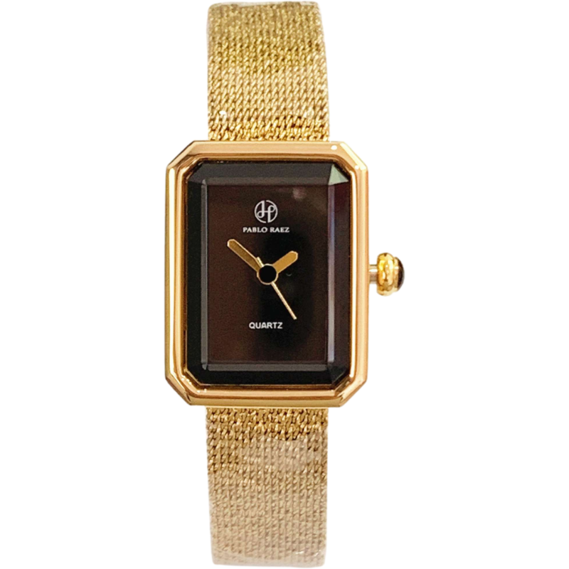 Square Dial Mesh With Delicate Quartz Watch Waterproof - MAXXLIFE ONLINE STORE